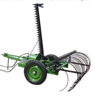 mowing hay rake
