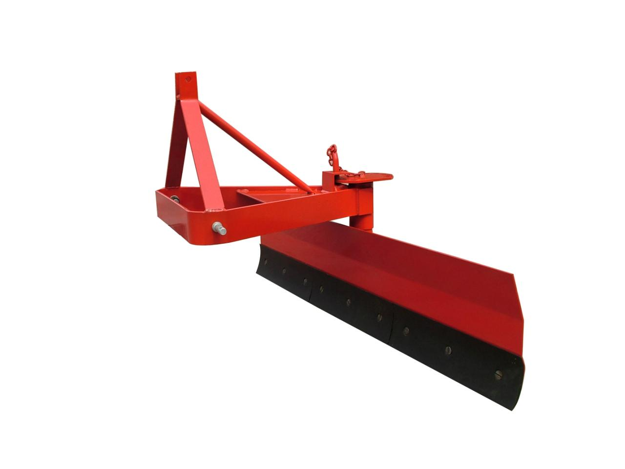 Three-point hitch scraper grader
