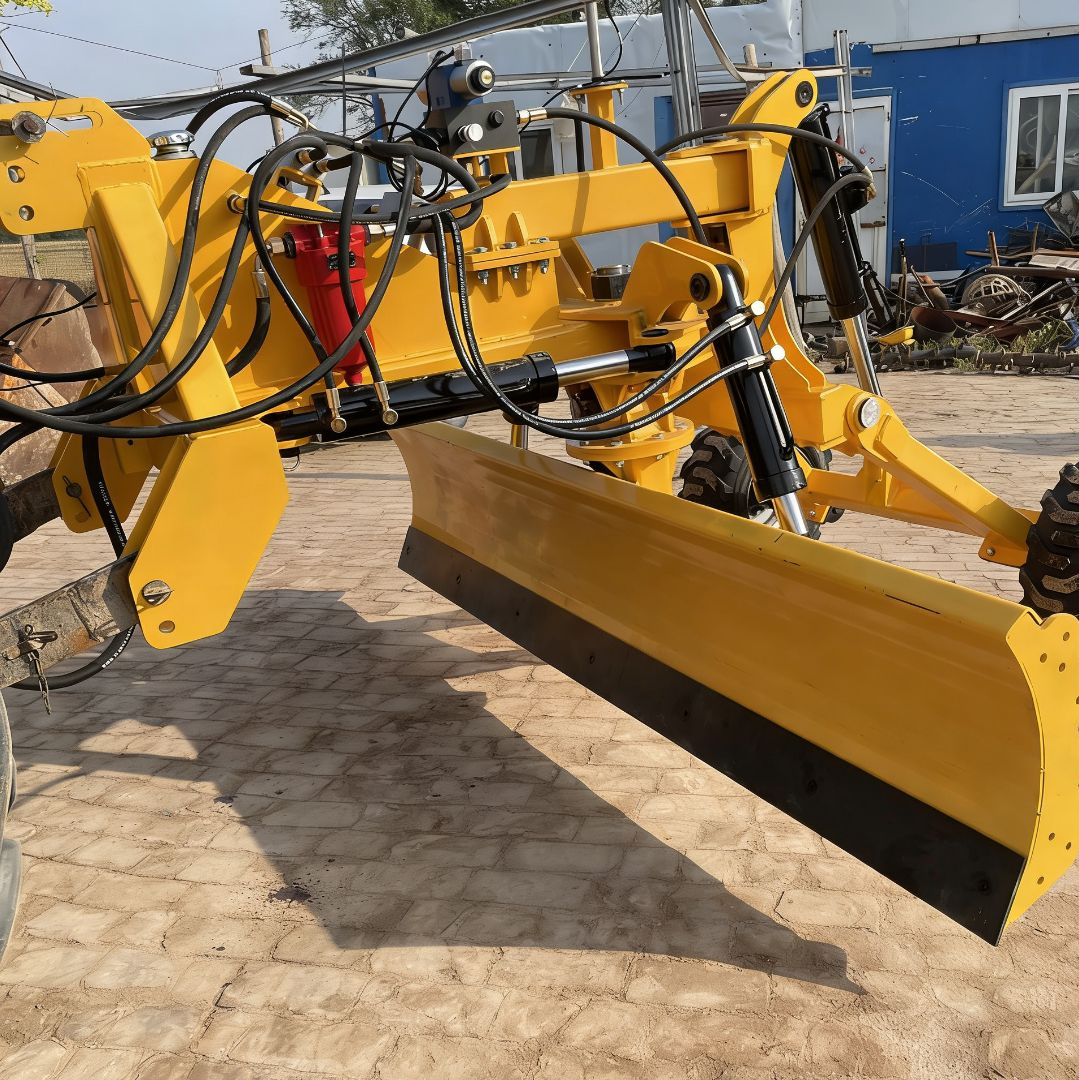 Satellite five-cylinder hydraulic scraper grader